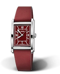 Oris Rectangular Red Dial 26MM Automatic