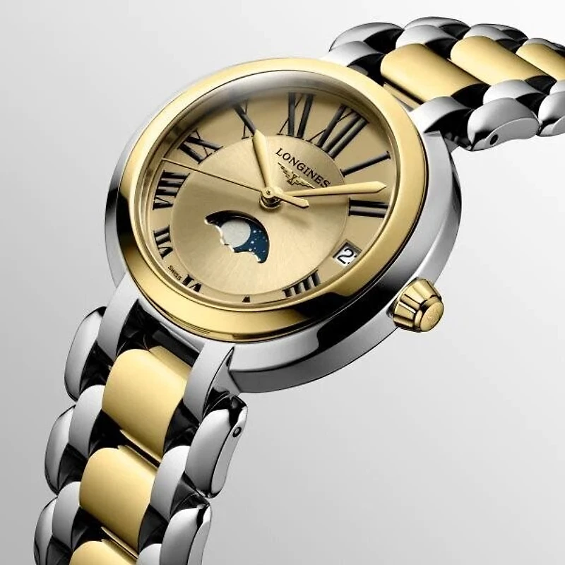 Longines PrimaLuna Yellow Dial 31MM Quartz L81155317