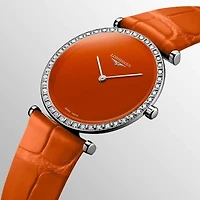 La Grande Classique De Longines Orange Dial 29MM Quartz L45230922