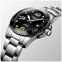 HydroConquest Black Dial Diver 41MM Automatic XXII Commonwealth Games L37814596