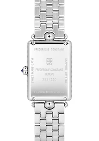 Art Deco Carrée Ladies 28MM Mother of Pearl Dial Quartz FC-200MPW2AC6B