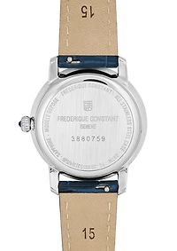 Slimline Ladies Moonphase 30MM Mother of Pearl Dial Quartz FC-206MPND1S6