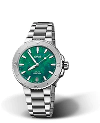 Oris Aquis X Bracenet Date Green Dial 37MM Automatic