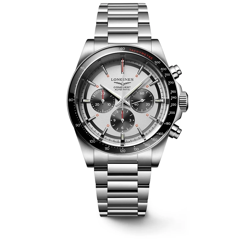Conquest GMT Sport White Dial 42MM Automatic L38354726