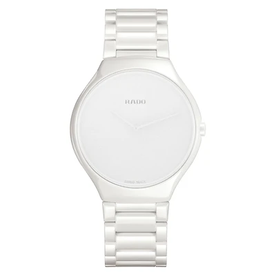 True Thinline Round Stillness White Dial 39MM Quartz R27015012