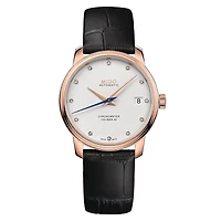 Mido Baroncelli Chronometer 34 MM Silver Dial Automatic M027.208.36.036.00