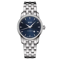 Mido Baroncelli Tradition 29 MM Blue Dial Automatic M7600.4.15.1