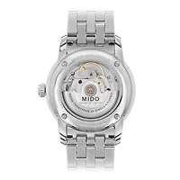 Mido Baroncelli Tradition 38 MM Silver Dial Automatic M8600.4.21.1