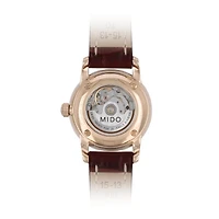 Mido Baroncelli Tradition 29 MM Silver Dial Automatic M7600.2.21.8