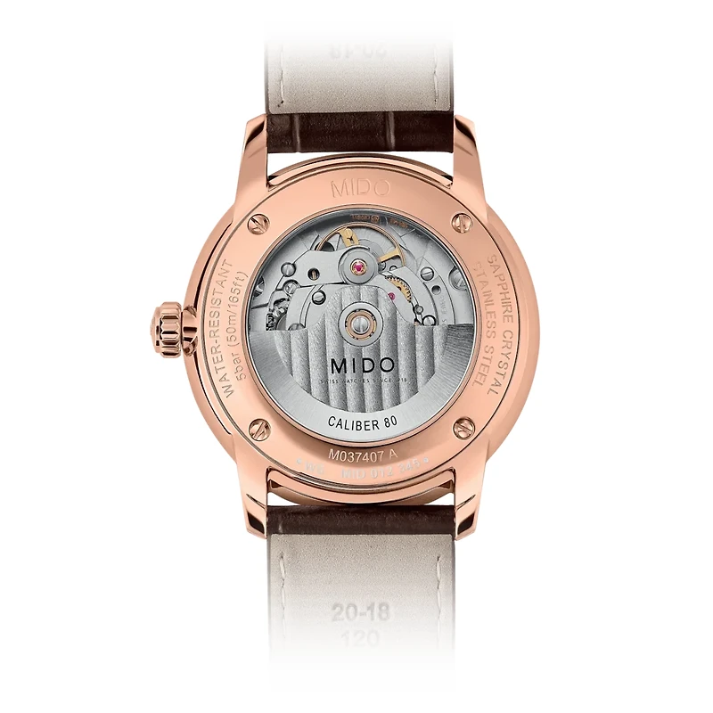Mido Baroncelli Signature 39 MM Black Dial Automatic M037.407.36.061.00