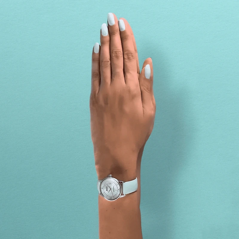 Mido Baroncelli Signature Lady Colours 30 MM Mother of Pearl Dial Automatic M037.207.16.106.00 Special Edition