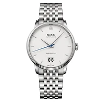 Mido Baroncelli Big Date 40 MM White Dial Automatic M027.426.11.018.00