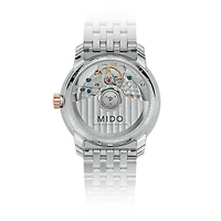 Mido Baroncelli Smiling Moon 33 MM White Dial Automatic M027.207.22.010.01