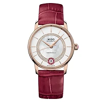 Mido Baroncelli Lady Necklace 33 MM Mother of Pearl Dial Automatic M037.807.36.031.01