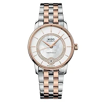 Mido Baroncelli Lady Necklace 33 MM Mother of Pearl Dial Automatic M037.807.22.031.00
