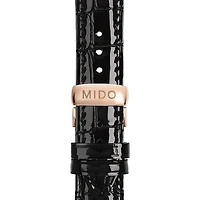 Mido Baroncelli Diamonds 33 MM Silver Dial Automatic M007.207.36.036.00