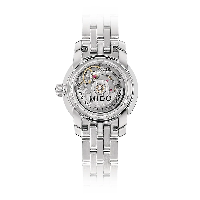 Mido Baroncelli Lady Twenty Five 25 MM Mother of Pearl Dial Automatic M039.007.22.106.00
