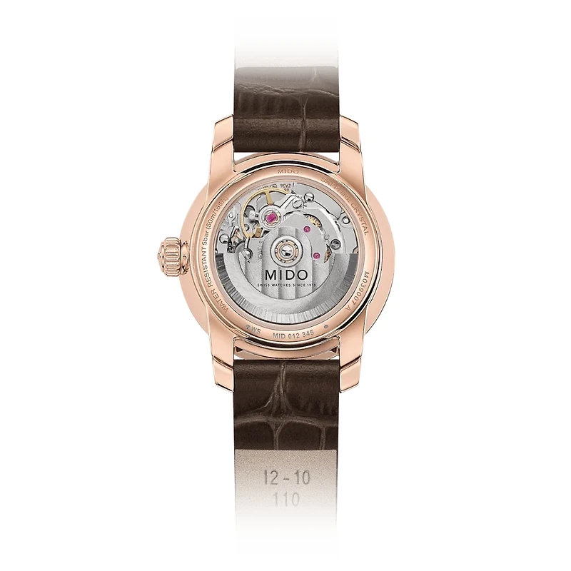 Mido Baroncelli Lady Twenty Five 25 MM Grey Dial Automatic M039.007.36.076.00