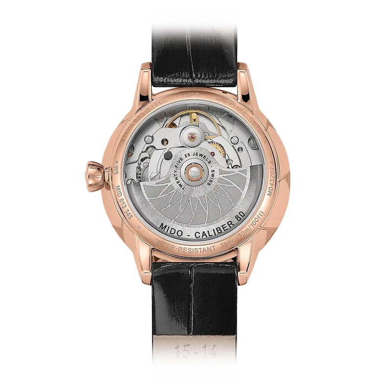 Mido Rainflower Origin 34 MM White Dial Automatic M043.207.36.018.00