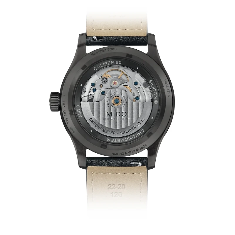 Mido Multifort M Chronometer 42 MM Black Dial Automatic M038.431.36.057.00