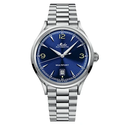 Mido Multifort Powerwind 40 MM Blue Dial Automatic M040.407.11.047.00