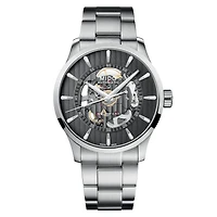 Mido Multifort Skeleton Vertigo 42 MM Grey Dial Automatic M038.436.11.061.00