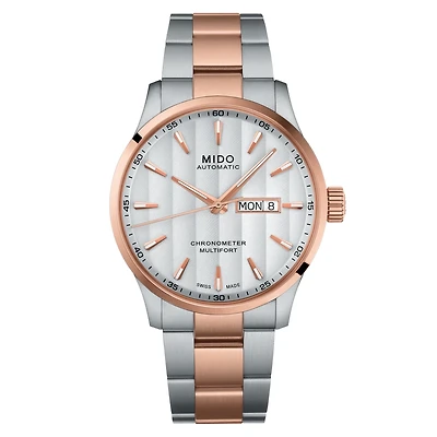 Mido Multifort Chronometer 1 42 MM Silver Dial Automatic M038.431.22.031.00