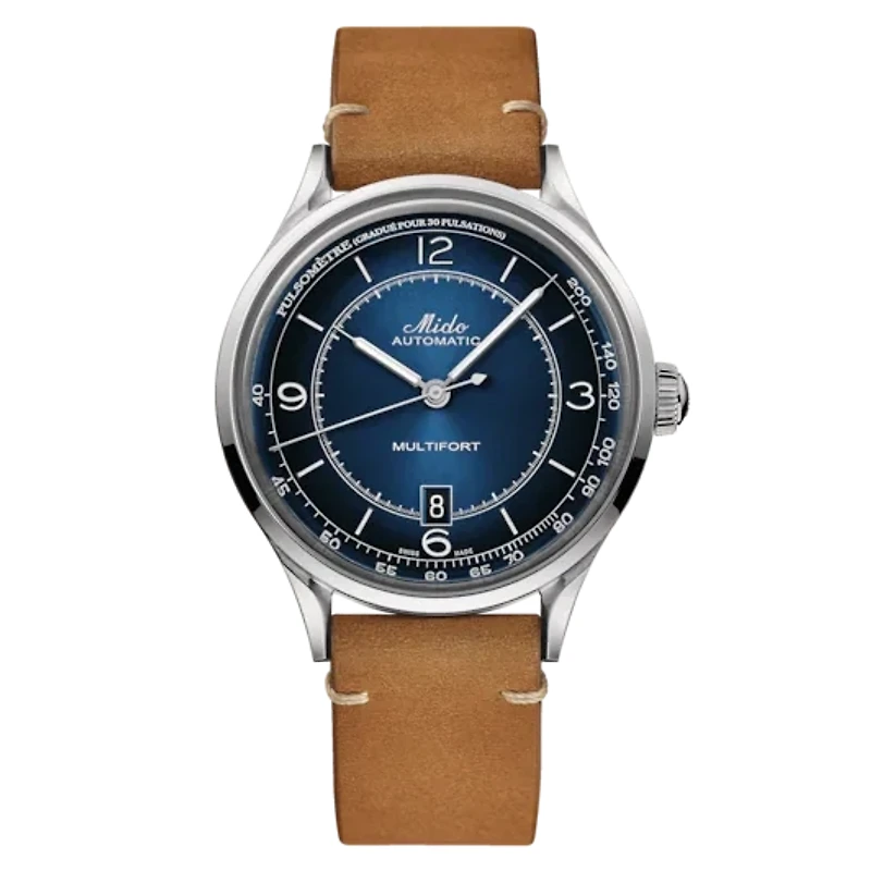 Mido Multifort Patrimony 42 MM White Dial Automatic M040.407.16.040.00