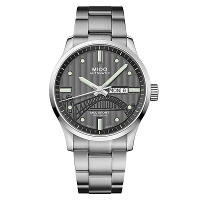 Mido Multifort IBA 42 MM Grey Dial Automatic M005.430.11.061.81 Limited Edition