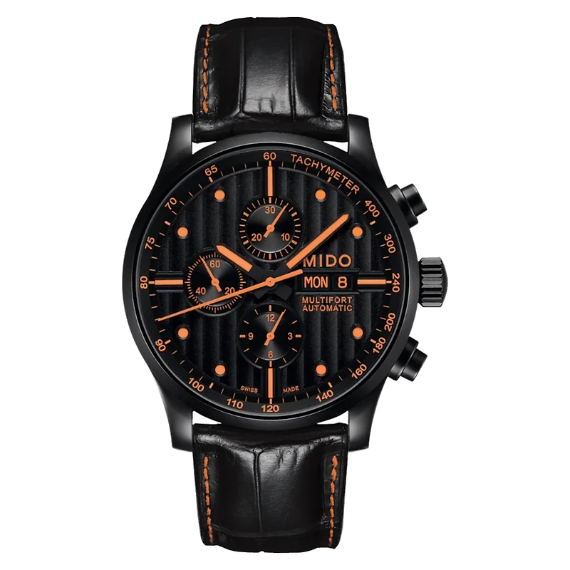 Mido Multifort Chronograph 44 MM Black Dial Automatic M005.614.36.051.22 Limited Edition
