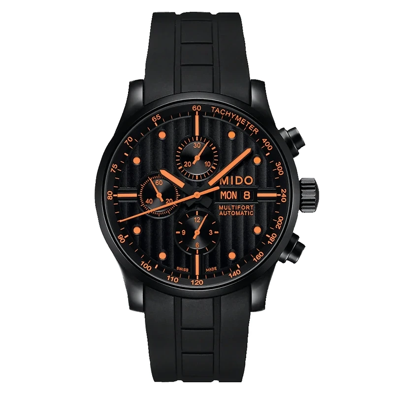 Mido Multifort Chronograph 44 MM Black Dial Automatic M005.614.37.051.01