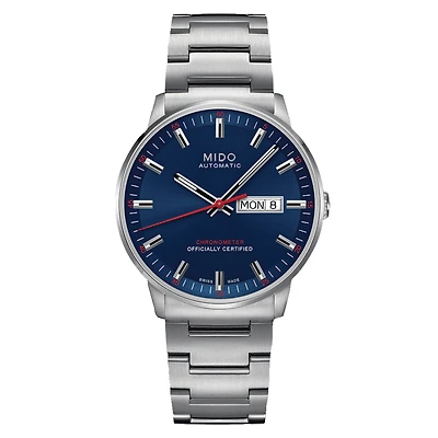 Mido Commander Chronometer 40 MM Blue Dial Automatic M021.431.11.041.00