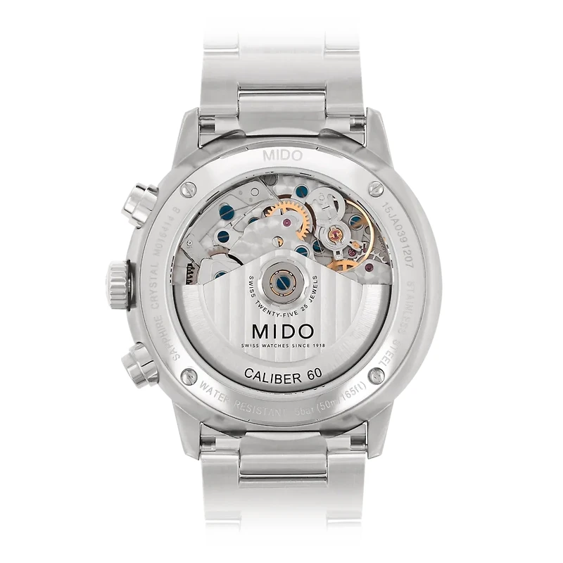 Mido Commander Chronograph 43 MM Blue Dial Automatic M016.414.11.041.00
