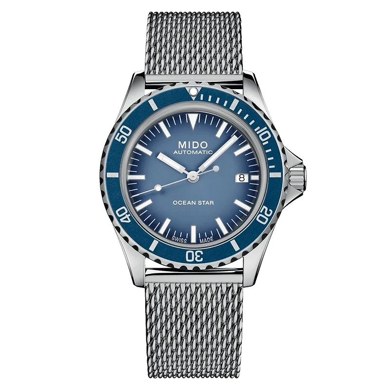 Mido Ocean Star Tribute 41 MM Blue Dial Automatic M026.807.11.041.01 Special Edition
