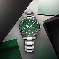 Mido Ocean Star 200C 43 MM Green Dial Automatic M042.430.11.091.00