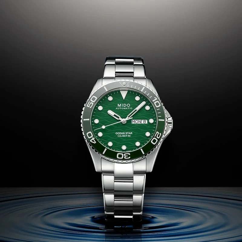 Mido Ocean Star 200C 43 MM Green Dial Automatic M042.430.11.091.00