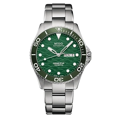 Mido Ocean Star 200C 43 MM Green Dial Automatic M042.430.11.091.00