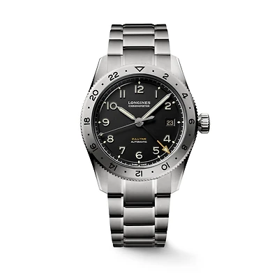 Longines Spirit Zulu Time X Hodinkee Black Dial 39 MM Automatic L38021596
