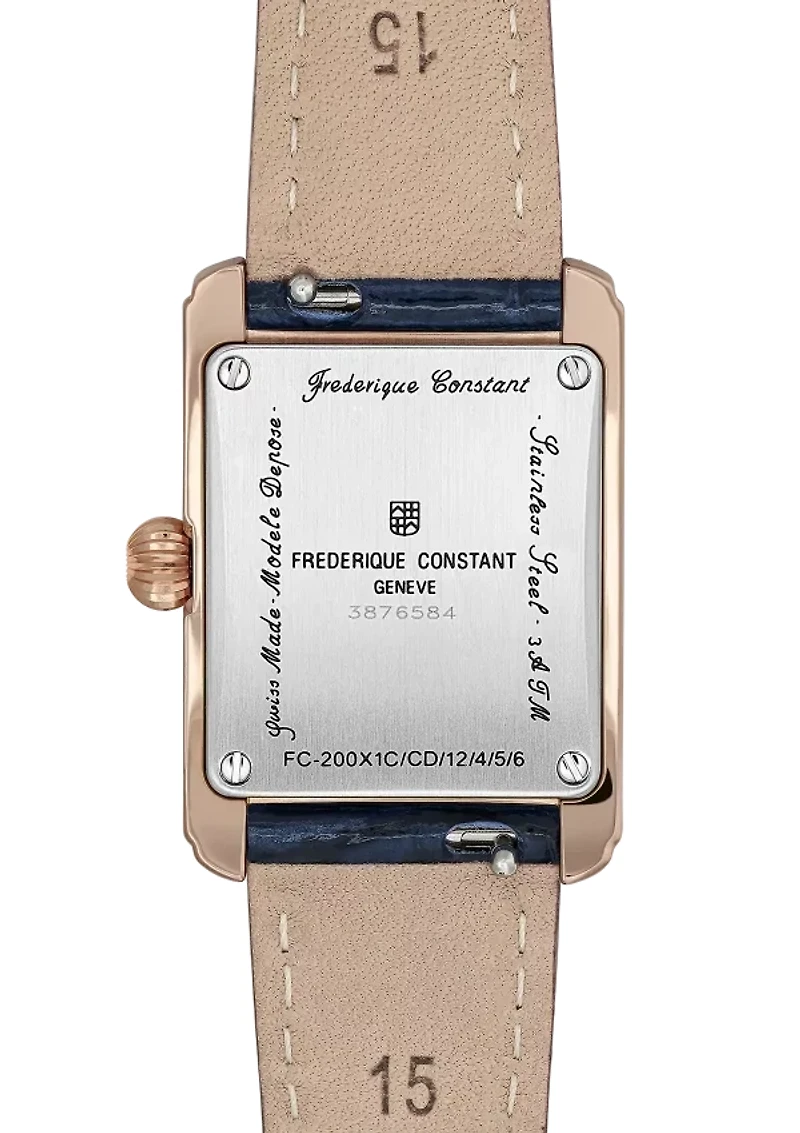 Classics Carrée Ladies 23MM White Dial Quartz FC-200MCDC14