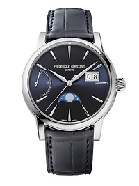 Manufacture Classic Power Reserve Big Date 40MM Blue Dial Automatic FC-735N3H6