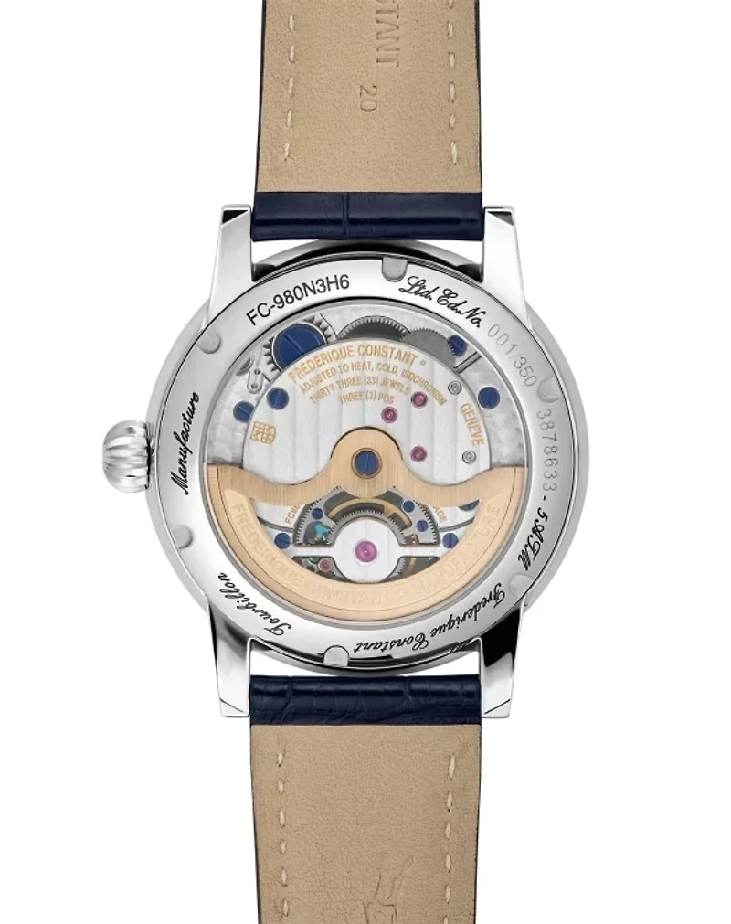 Manufacture Classic Tourbillion 39MM Blue Dial Automatic FC-980N3H6