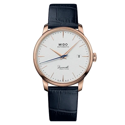 Mido Baroncelli Heritage 39 MM Ivory Dial Automatic M027.407.36.261.00