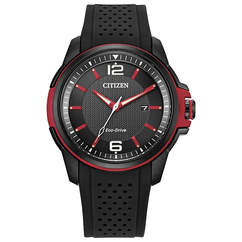 Citizen Weekender Black Dial 45MM Eco-drive AW1658-02E