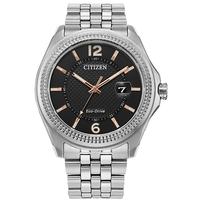Citizen Corso Black Dial 42MM Eco-drive AW1740-54H