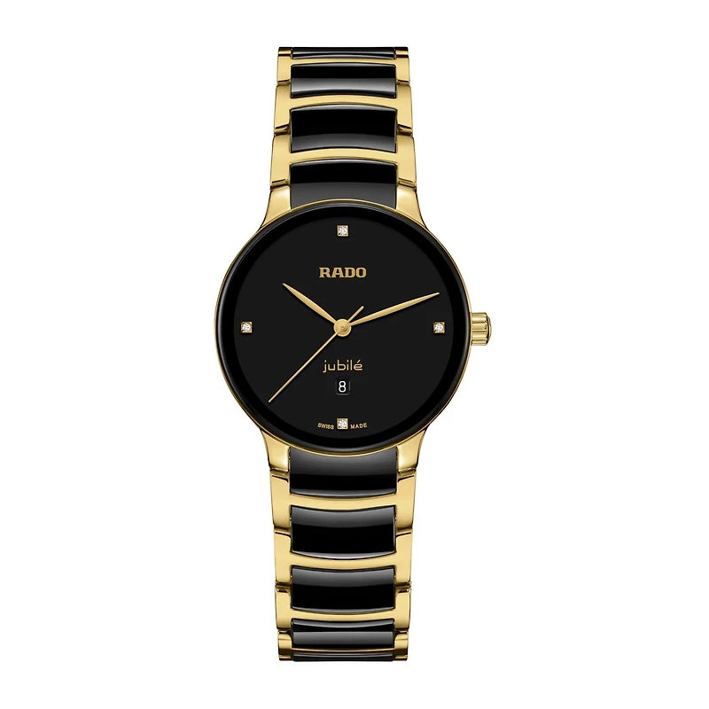 Centrix Diamonds Black Dial 31MM Quartz R30025712