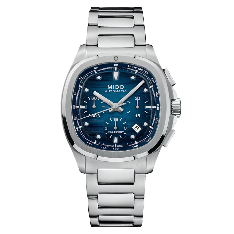 Multifort TV Chronograph 41MM Blue Dial