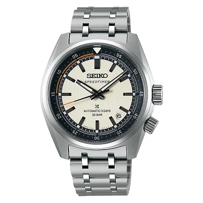 Prospex Speedtimer Silver Dial 40 MM Automatic SPB513
