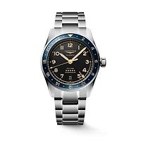 Longines Spirit Zulu Time Black Dial 39 MM Automatic L38024606