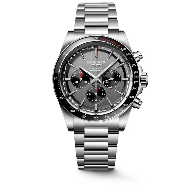 Conquest GMT Sport Ski Edition Silver Dial 42MM Automatic L38364529