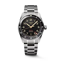 Longines Spirit Zulu Time Titanium Black Dial 39 MM Automatic L38021536